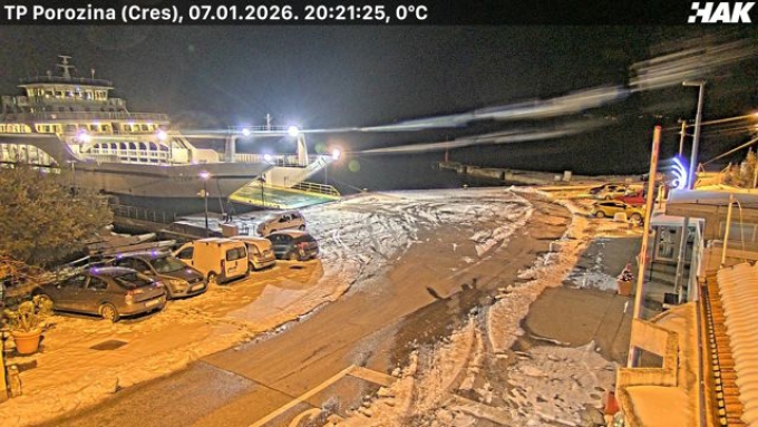 Sneg na Porozini, Cres